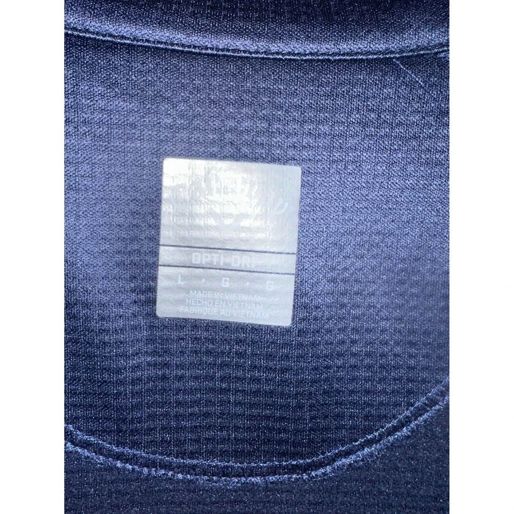 Callaway‎ Golf Mens Pullover 1/4 Zip Long Sleeve Dark Blue Opti-Dri Size Large